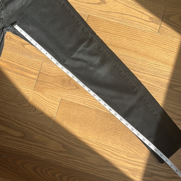 Hudson Womens Midrise Lydia Super Skinny Black Jeans Flap Button Pocket Size 28 - Picture 14 of 16